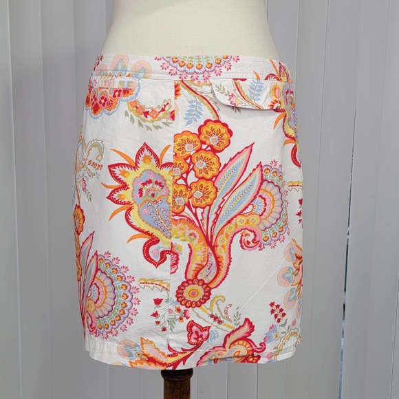 Tommy Hilfiger Dresses & Skirts - Vintage y2k Tommy Hilfiger cotton paisley skirt Size 6